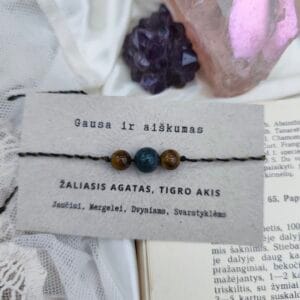 Kristalų apyrankė: gausa ir aiškumas